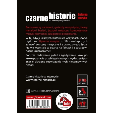CZARNE HISTORIE - Upiorna Muzyka